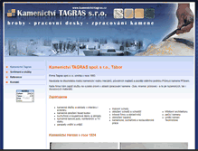 Tablet Screenshot of kamenictvi-tagras.cz